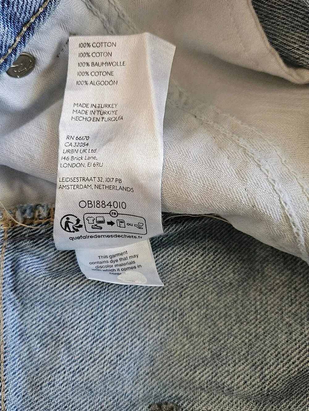 Free People Wynne Denim Skirt Size 29